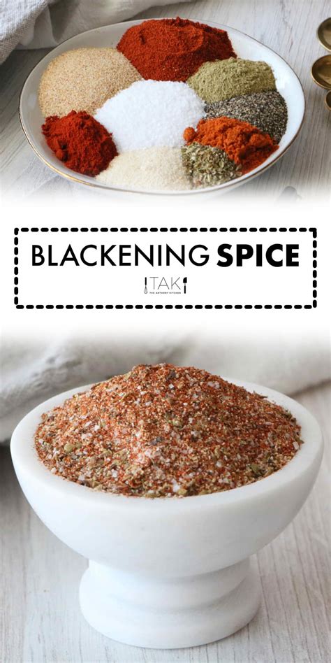 Homemade Blackened Seasoning Recipe The Anthony Kitchen
