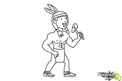 How To Draw Native Americans Drawingnow
