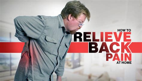 How To Relieve Back Pain At Home Summit Chiropractic And Sports