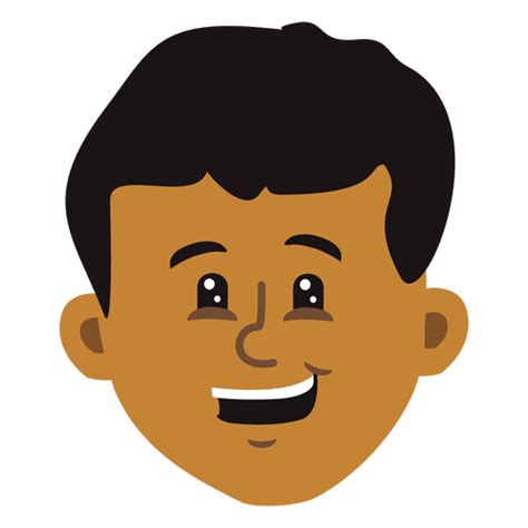 Boy Cartoon Head 3 Transparent Png And Svg Vector File