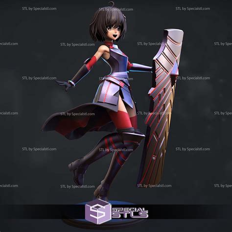 Maple Kaede Honjou Stl Files From Bofuri 3d Printable Specialstl