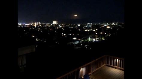 Mysterious Lights Appear Then Fade Away From Sky West Of San Diego