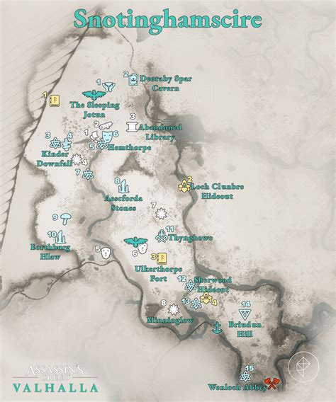 Assassin S Creed Valhalla All Snotinghamscire Wealth Locations Guide