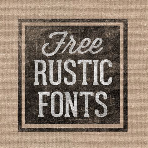 Font Must Haves Free Rustic Fonts The Anastasia Co