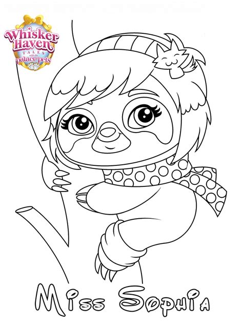 Free printable coloring pages for kids! Miss Sophia Coloring Page - Free Printable Coloring Pages ...