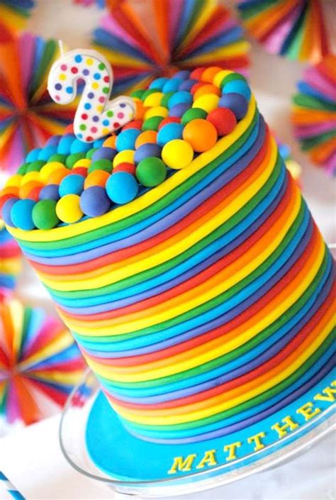 Ricetta Rainbow Cake O Torta Arcobaleno Foto Pourfemme Torte Di