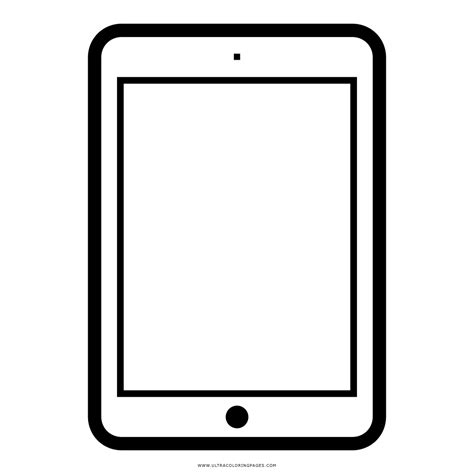 Dibujo De Tableta Para Colorear - Ultra Coloring Pages
