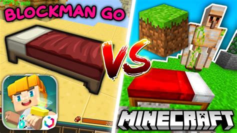 Bed Wars Blockman Go Vs Minecraft Legendary Youtube