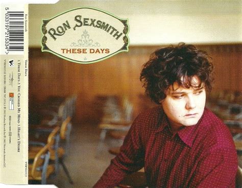 Ron Sexsmith These Days Releases Discogs