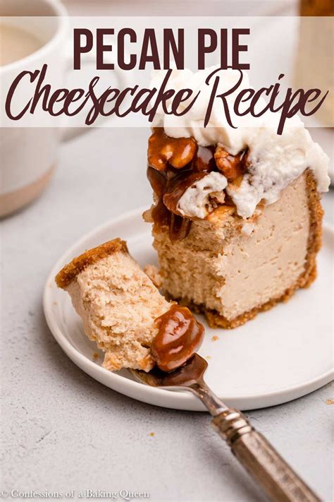 Pecan Pie Cheesecake With Step By Step Photos Confessions Of A Baking
