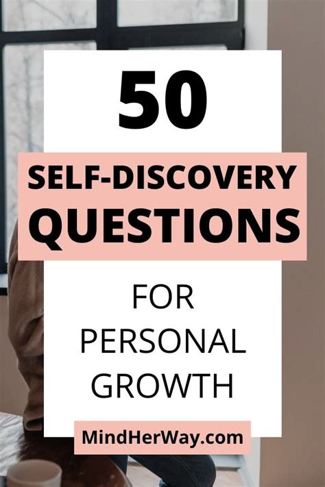 50 self discovery questions for personal growth mind her way