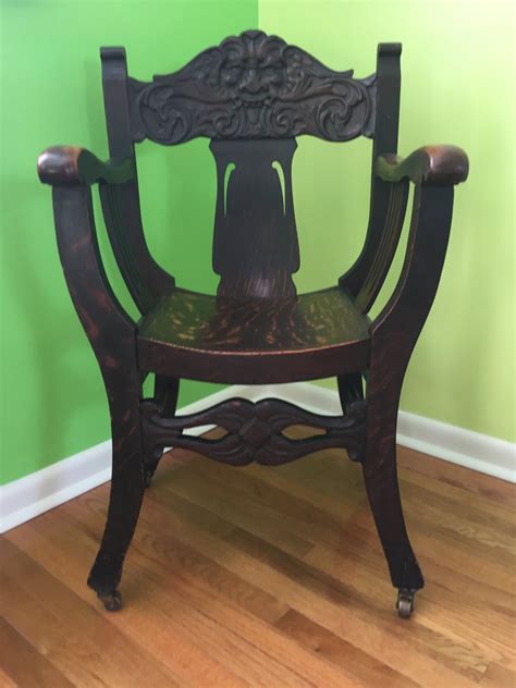 Face Wtongue Chair My Antique Furniture Collection