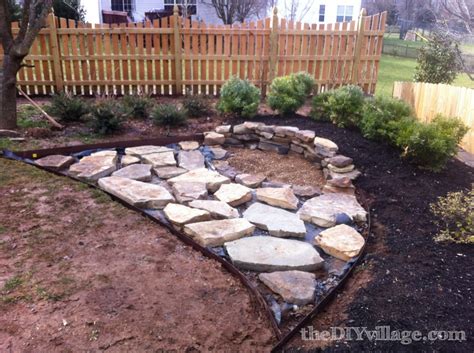 Building A Stacked Stone Fire Pit The Diy Village
