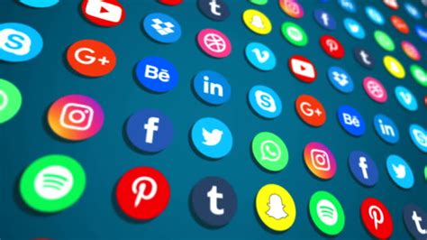Social Media Icons Stock Videos And Royalty Free Footage Istock