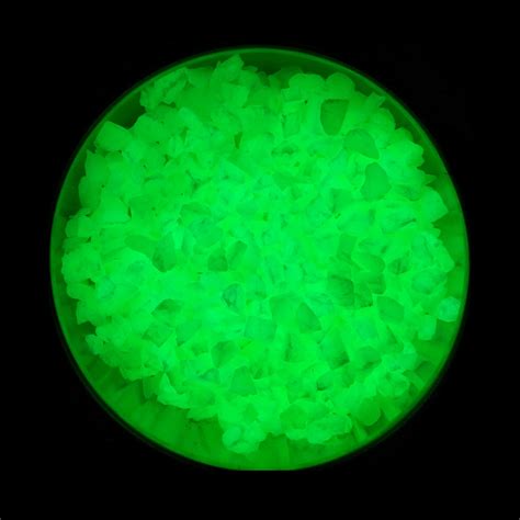 Quantum Glow In The Dark Marble Stones 3 8mm Aqua Blaze Core