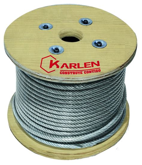 Cable Acero Inoxidable 7x19 750 M De 1/4 Tipo 304 Ecom - $ 45,414.00 en