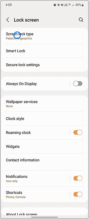 Change Screen Lock Type On My Galaxy Device Samsung Australia