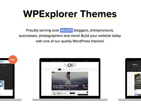 WPExplorer Themes Landing Page By WPExplorer On Dribbble