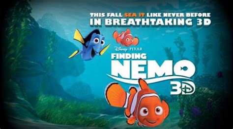 Disney Releases Finding Nemo 3d Theatrical Trailer