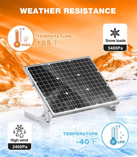 Mua Sun Energise Waterproof 12v 20w Solar Battery Charger Pro Built