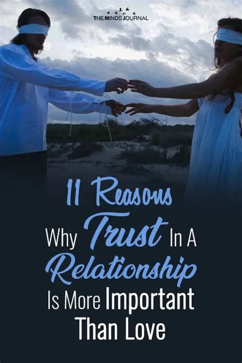 11 reasons why trust is more important than love in a relationship