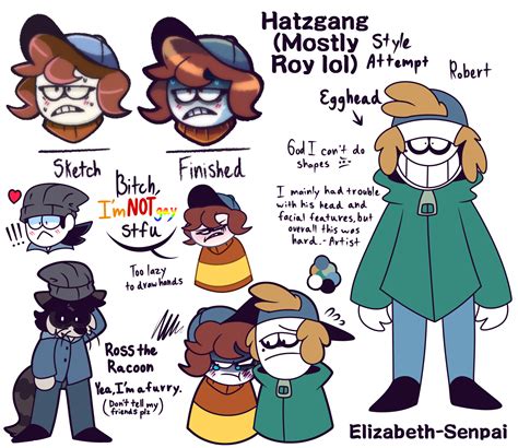 Hatzgang Doodles Spooky Month By Elizabeth Senpai On Deviantart In