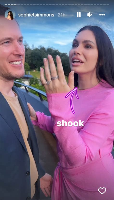 Sophie Simmons Engaged To James Kimble — See Her Ring