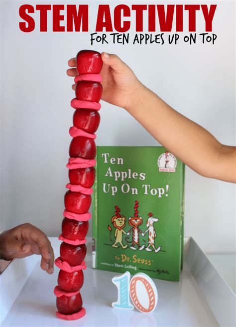Stacking Apples Game A Fall Stem Activity For Kids