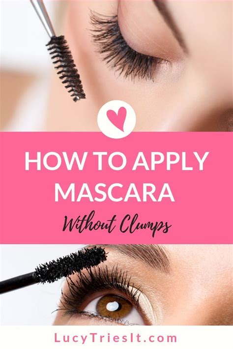 how to apply mascara without clumping beauty how to apply mascara mascara tutorial mascara