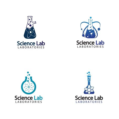 Science Lab Logo 2472778 Vector Art At Vecteezy