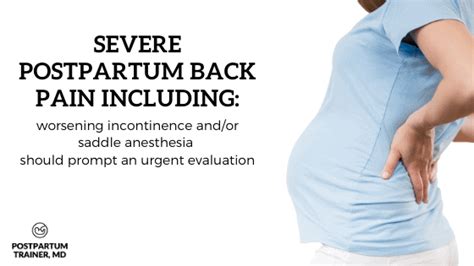 5 Easy Postpartum Back Pain Exercises How To Get Relief At Home
