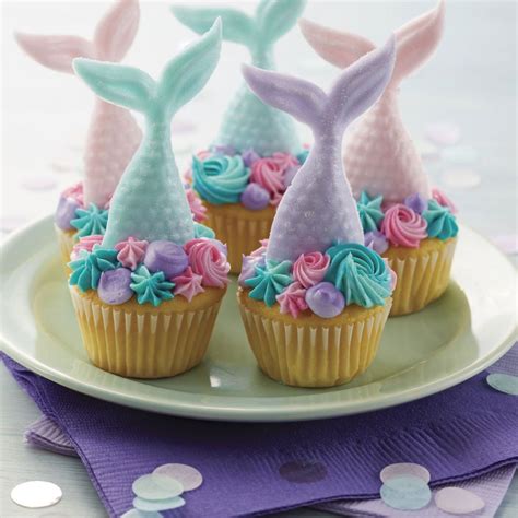 Wilton® 12 Cup Muffin Pan By Celebrate It® Mermaid Cupcakes Mermaid