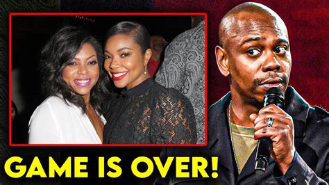 Dave Chappelle S Caution To Oprah Controlling Taraji And Envy Of Fellow Black Actresses Youtube