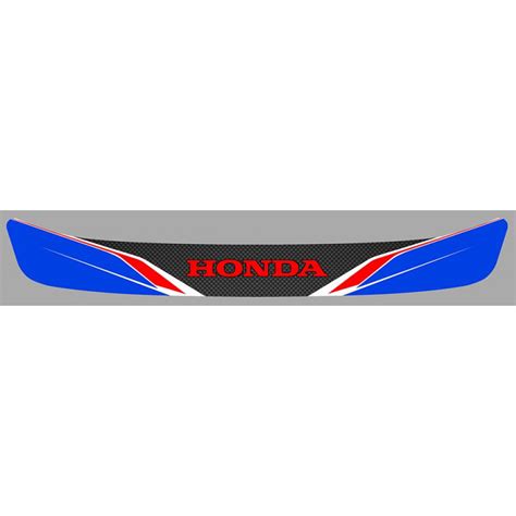 Honda Helmet Visor Sunstrip Sticker Cafe Racer