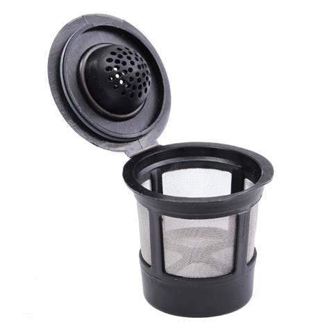 Get best prices for keurig refillable pods & reusable coffee pods on happiels. 1Pcs Stainless Mesh Black Reusable Single Cup Keurig Solo ...