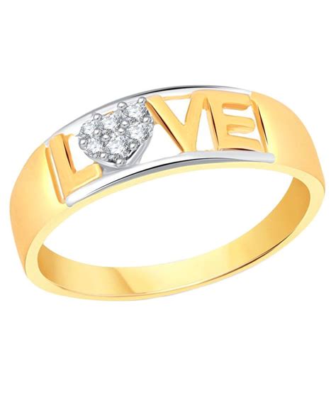 Vk Jewels Gold And Rhodium Plated Alloy Ring For Men Fr G Vkfr G Buy Vk Jewels Gold