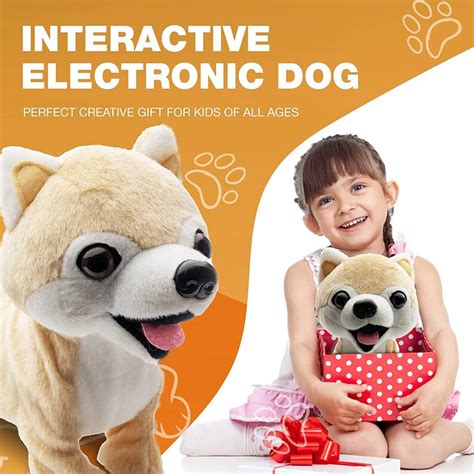 Kids Walking And Barking Puppy Dog Toy Pet With Remote Control Leash