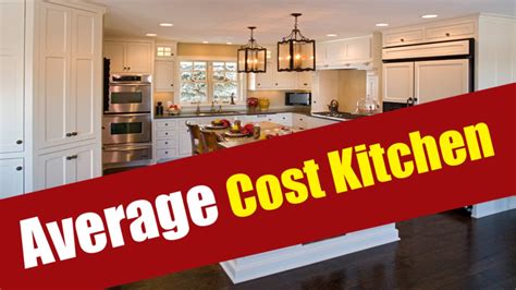 Average Cost Kitchen Remodel Youtube