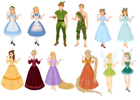 Disney Characters Vs Fairytale Characters Ii By Musicmermaid On Deviantart