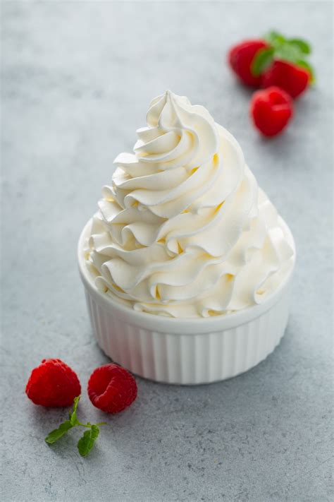 Stabilized Whipped Cream Oh Sweet Basil