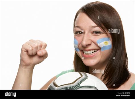 Argentina Flag Football Hi Res Stock Photography And Images Alamy