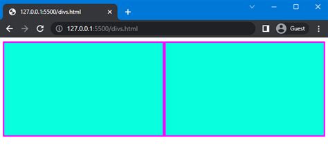 Easy Ways To Place Two Divs Side By Side In Css Smart House Techs
