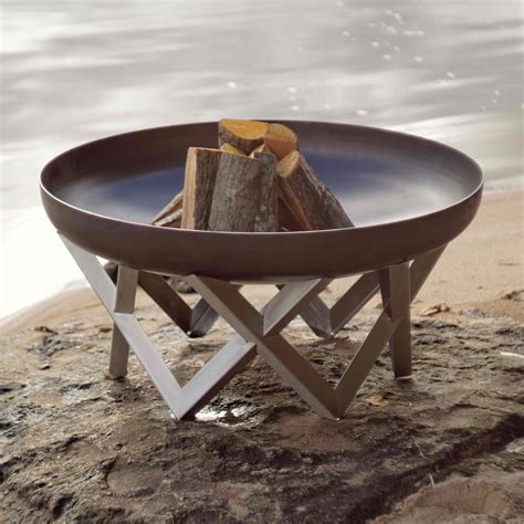 Awen Fire Pit Arpe Studio Uk Contemporary Fire Pits Barbecue Fire