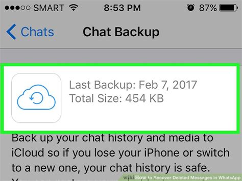 Accidentally deleted whatsapp messages before you could make a backup? 3 Ways to Recover Deleted Messages in WhatsApp - wikiHow