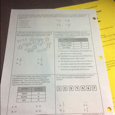 Maneuvering The Middle Llc Worksheets Answer Key Probability Athens Mutual Student Corner