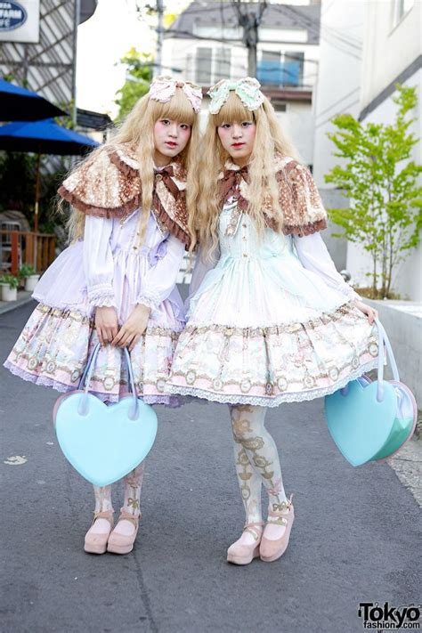Lolita Twins W Angelic Pretty And Baby The Stars Shine Bright In Harajuku