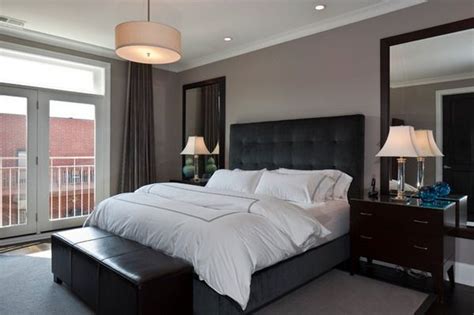 10 romantic rooms with black bedroom walls. masculine + Modern Master Bedroom Ideas with Black Bed ...