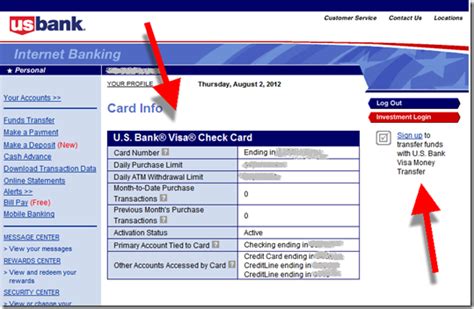 Bancorp investments, the marketing name for u.s. US Bank Adds Debit Card Section to Online Banking - Finovate