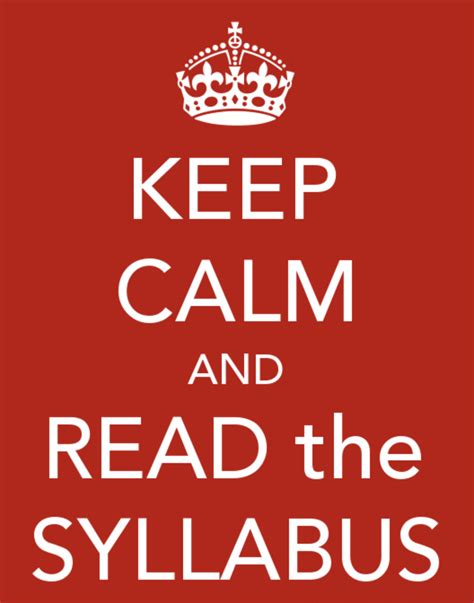 New syllabus statement for students with disabilities | Announce ...