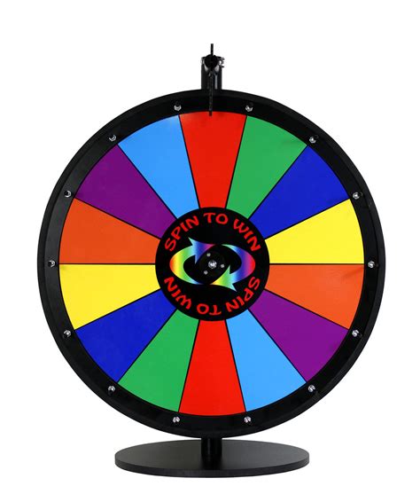24 Color Wheel Spin The Wheel Colors Spinning Designs